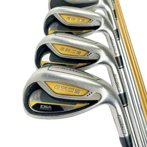 Used Adams Golf A5os Men's Right Hybrid Iron Set 3h-pw Regular Flex