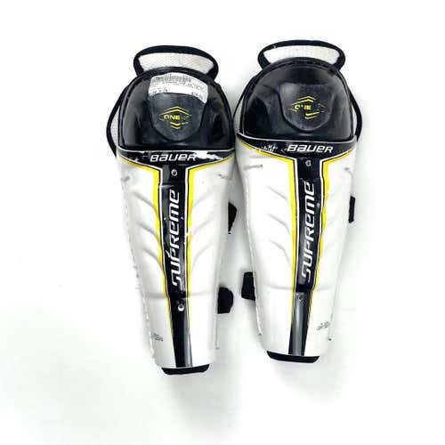 Used Bauer Supreme One 40 Hockey Shin Guards 9"