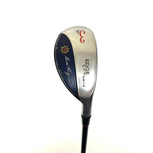 Used Ben Hogan Edge Cft Men's Right 3 Hybrid Stiff Flex Graphite Shaft