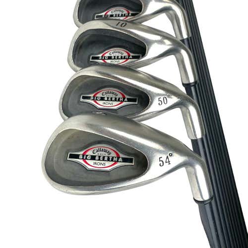 Used Callaway 2006 Big Bertha Men's Right Iron Set 4i-sw Regular Flex Graphite Shaft