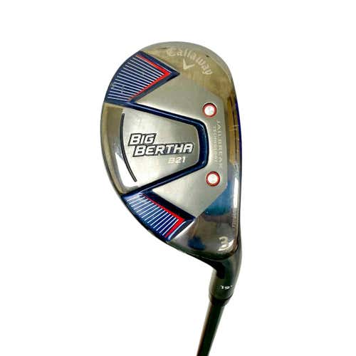 Used Callaway Big Bertha B21 Men's Right 3 Hybrid Stiff Flex Graphite Shaft