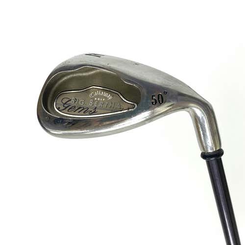 Used Callaway Big Bertha Gems Women's Right Pitching Wedge Ladies Flex Graphite Shaft