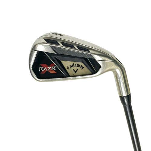 Used Callaway Razr X Men's Right 6 Iron Regular Flex Graphite Shaft