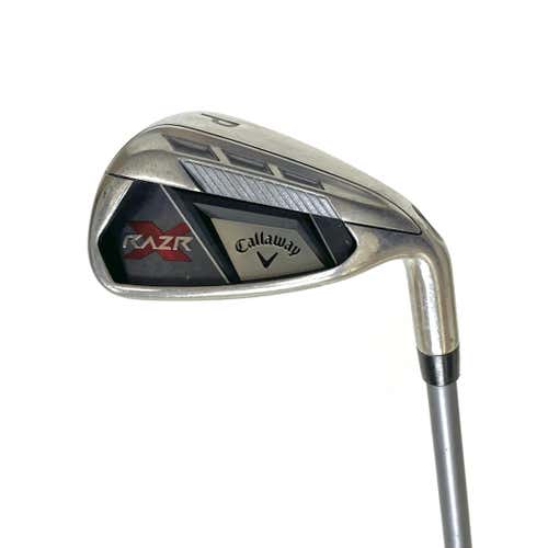 Used Callaway Razr X Women's Right Pitching Wedge Ladies Flex Graphite Shaft