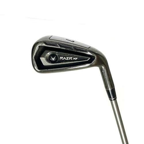 Used Callaway Razr Xf Women's Right 7 Iron Ladies Flex Graphite Shaft