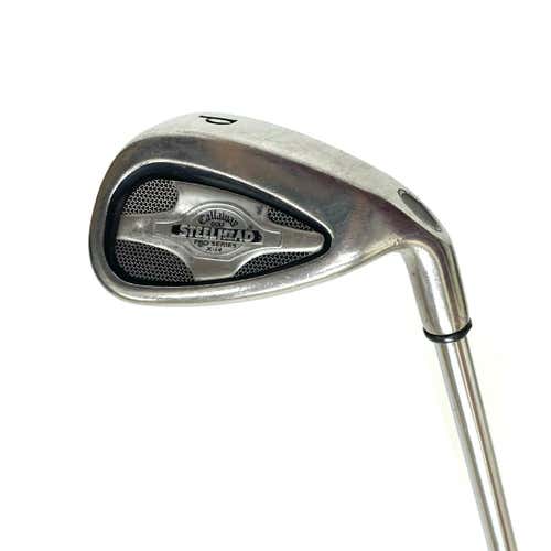 Used Callaway Steelhead Pro Series X-14 Men's Right Pitching Wedge Stiff Flex Steel Shaft