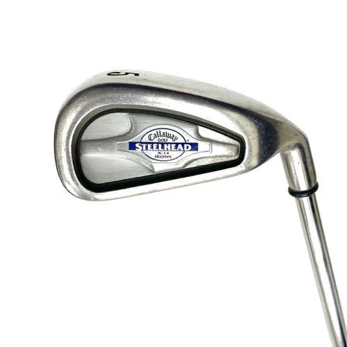 Used Callaway Steelhead X-14 Men's Right 5 Iron Regular Flex Steel Shaft