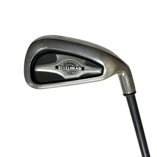 Used Callaway Steelhead X-14 Pro Series Men's Right 4 Iron Stiff Flex Graphite Shaft