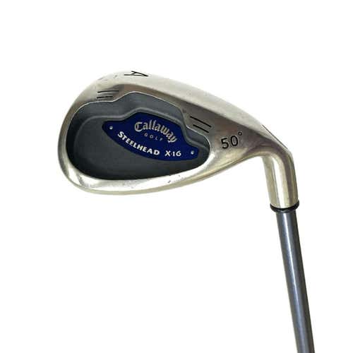 Used Callaway Steelhead X-16 Men's Right Approach Wedge Regular Flex Graphite Shaft