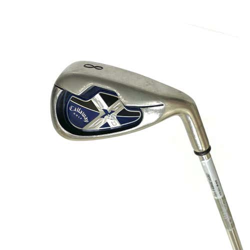 Used Callaway X 18r Men's Right 8 Iron Uniflex Steel Shaft