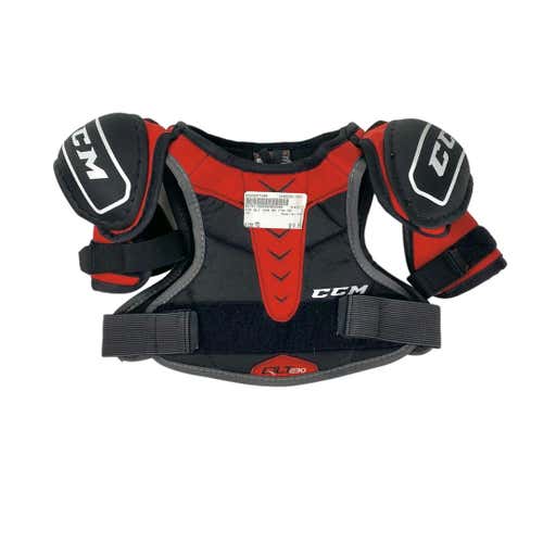 Used Ccm Qlt 230 Hockey Shoulder Pads Youth Md