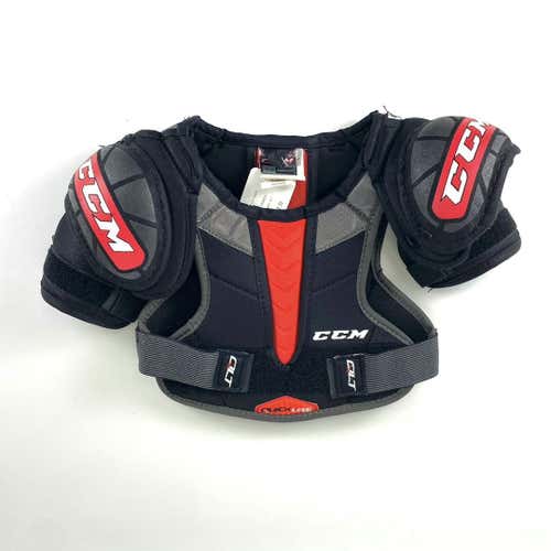 Used Ccm Qlt Hockey Shoulder Pads Youth Md