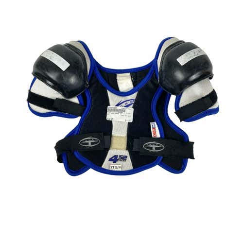 Used Ccm Tacks 452 Hockey Shoulder Pads Youth Sm