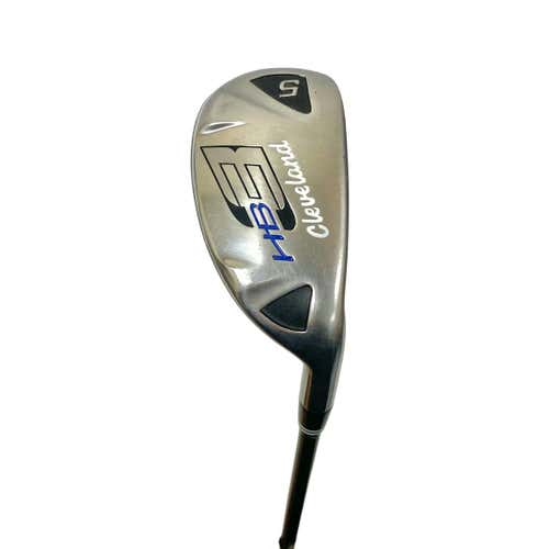 Used Cleveland Hb3 Men's Right 5 Hybrid Regular Flex Graphite Shaft