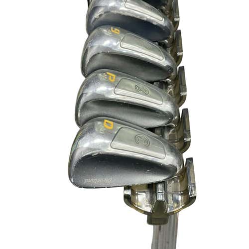 Used Cleveland Hibore Men's Right Iron Set 3h-gw Regular Flex Steel Shaft