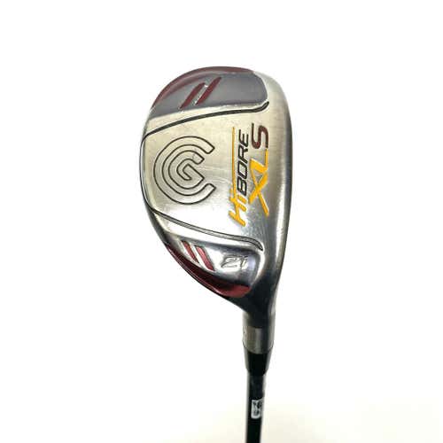 Used Cleveland Hibore Xls Men's Right 2 Hybrid Stiff Flex Graphite Shaft