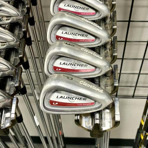 Used Cleveland Launcher Lp Men's Right Iron Set 4i-pw Regular Flex Steel Shaft