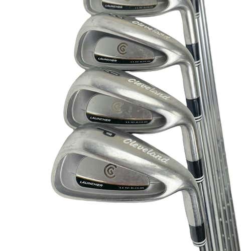 Used Cleveland Launcher Men's Right Iron Set 4i-pw Stiff Flex Steel Shaft