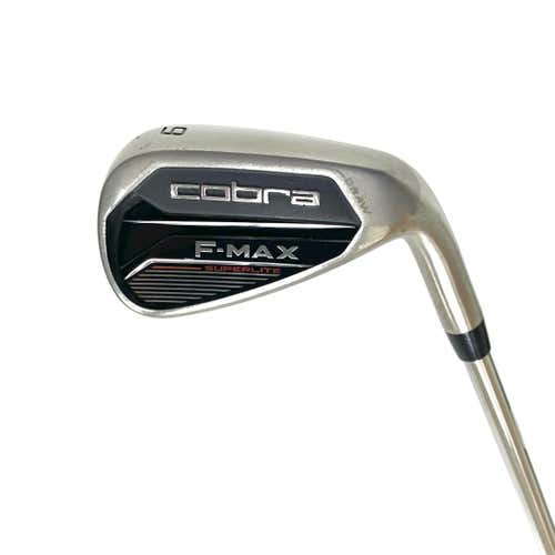 Used Cobra F-max Superlite Men's Right 9 Iron Stiff Flex Steel Shaft