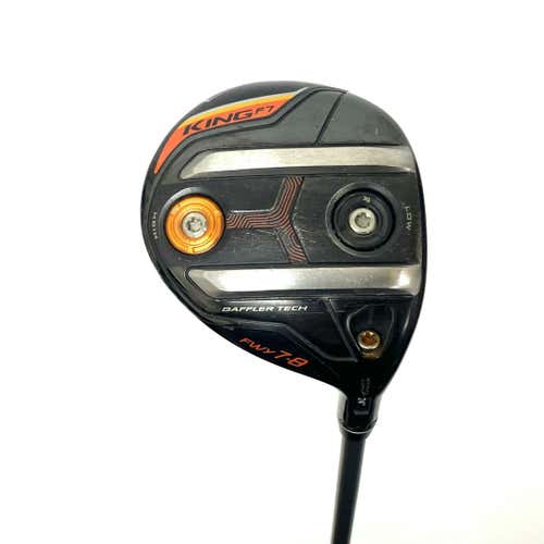 Used Cobra King F7 Men's Right 7-8 Wood Senior Flex Graphite Shaft