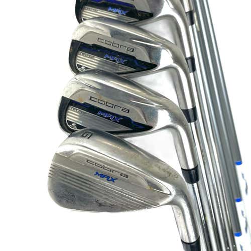 Used Cobra Max Men's Right Iron Hybrid Set 4h-gw Regular Flex