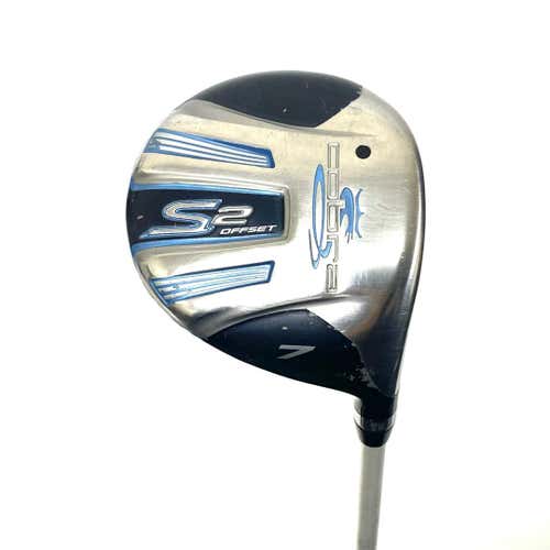 Used Cobra S2 Offset Women's Right 7 Wood Ladies Flex Graphite Shaft