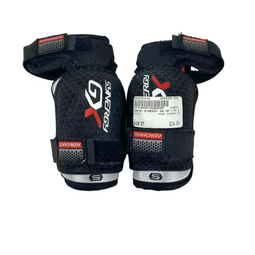 Used Easton Synergy Gx Hockey Elbow Pads Youth Sm