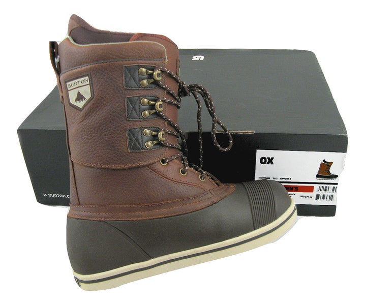 NEW $280 Burton OX Snowboard Boots! US 8, UK 7, Mondo 26 