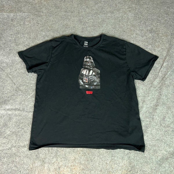 Levis Star Wars Mens Shirt 2XL XXL Black Tee T Darth Vader Casual Everyday Movie
