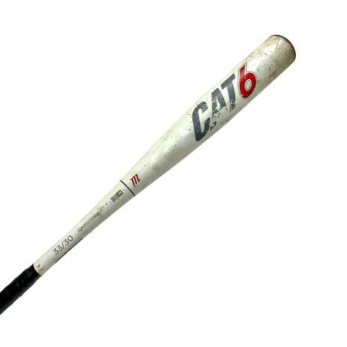 Used Marucci Cat 6 Mcbc614 High School Bat 33" -3 Drop