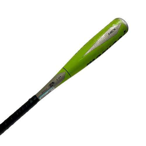 Used Marucci Hex Alloy Msbahax10 Usssa 2 3 4" Barrel Bat 27" -10 Drop