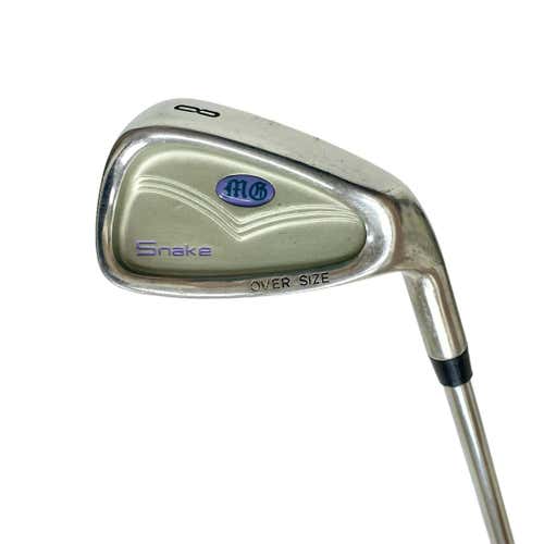 Used Mg Snake Oversize Women's Right 8 Iron Ladies Flex Steel Shaft