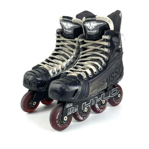 Used Mission Inhaler Ds5 Roller Hockey Skates Junior 05.5e