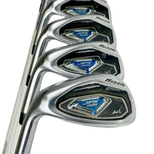 Used Mizuno Jpx 825 Men's Left Iron Set 5i-gw Regular Flex Graphite Shaft