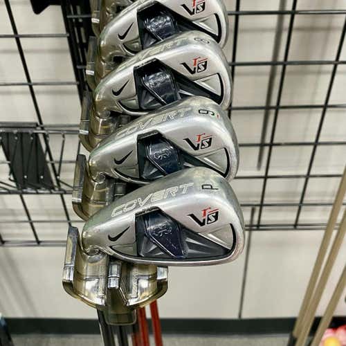 Used Nike Vrs Covert Forged Men's Left Iron Set 4i-pw Regular Flex Graphite Shaft