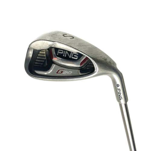 Used Ping G20 Black Dot Men's Right Sand Wedge Senior Flex Graphite Shaft