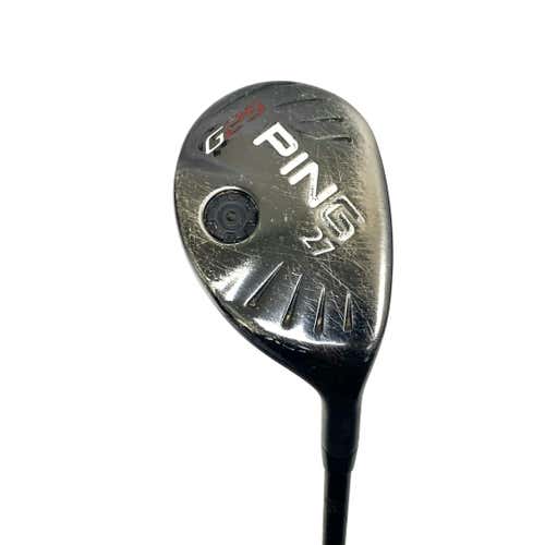 Used Ping G25 Men's Right 5 Hybrid Senior Flex Graphite Shaft