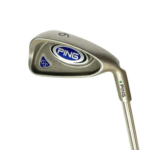 Used Ping G5 Green Dot Men's Right 6 Iron Regular Flex Steel Shaft