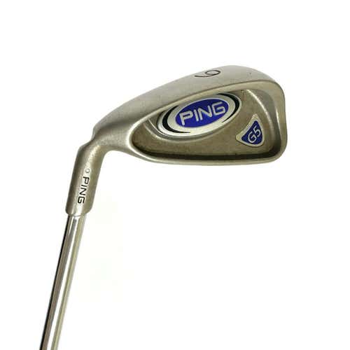 Used Ping G5 Men's Left 6 Iron Stiff Flex Steel Shaft