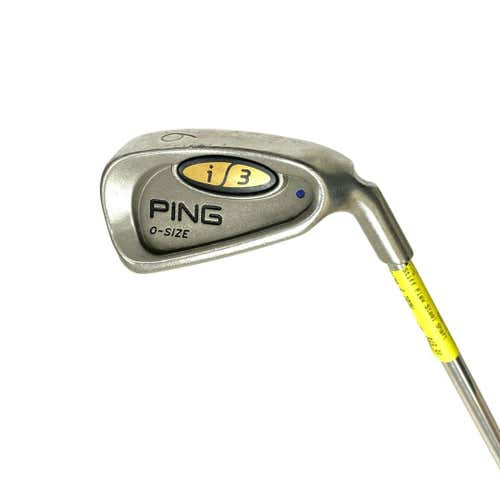 Used Ping I3 O-size Blue Dot Men's Right 6 Iron Stiff Flex Steel Shaft