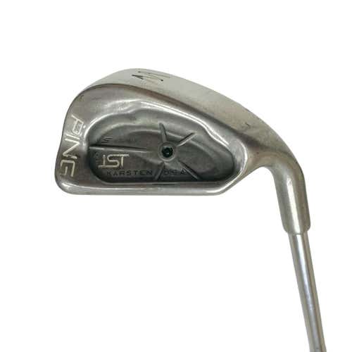 Used Ping Isi Black Dot Men's Right Pitching Wedge Stiff Flex Steel Shaft