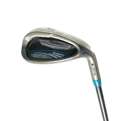 Used Ping Raphsody Black Dot Women's Right Utility Wedge Senior Flex Graphite Shaft