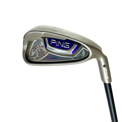 Used Ping Serene Black Dot Women's Right 7 Iron Senior Flex Graphite Shaft