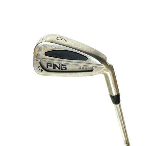 Used Ping S59 Men's Right 6 Iron Stiff Flex Steel Shaft