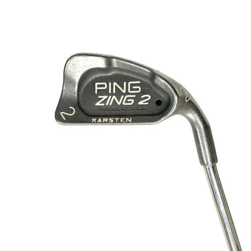 Used Ping Zing 2 Black Dot Men's Right 2 Iron Regular Flex Steel Shaft