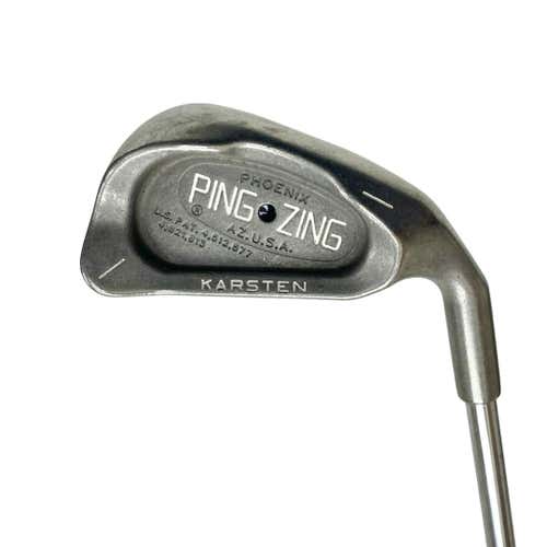 Used Ping Zing Black Dot Men's Right 1 Iron Stiff Flex Steel Shaft