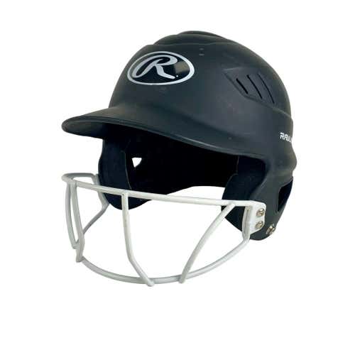 Used Rawlings Rcfh Softball Helmet Fits Sizes 6.5-7.5