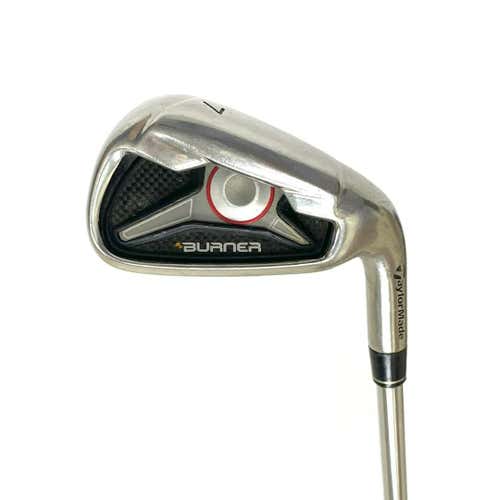 Used Taylormade 2009 Burner Men's Right 7 Iron Uniflex Steel Shaft