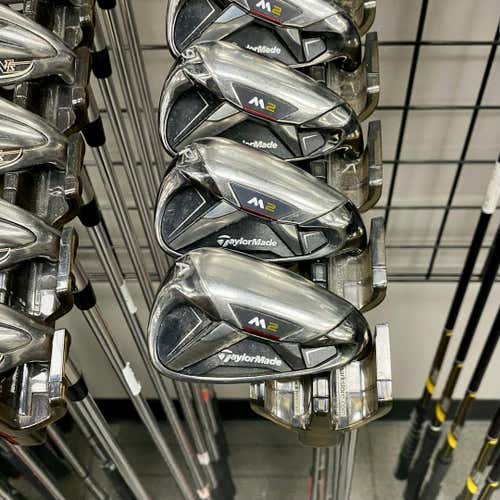 Used Taylormade M2 2016 Men's Right Iron Set 4i-aw Regular Flex Steel Shaft