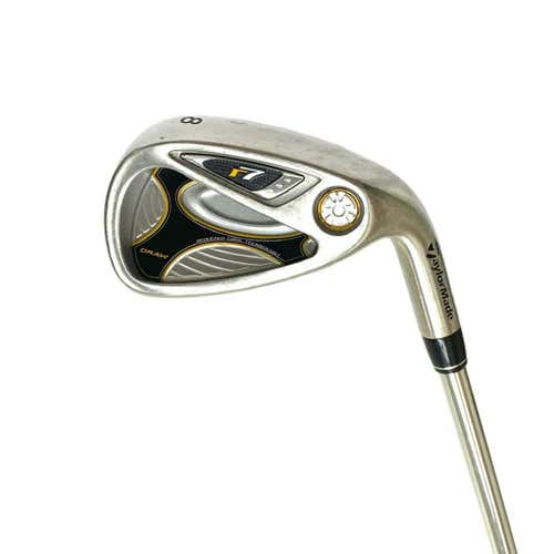 Used Taylormade R7 Draw Men's Right 8 Iron Stiff Flex Steel Shaft Individual Irons